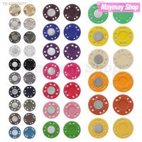 ✇ 5 Pairs Magnetic Buttons Invisible Button Sewing Supplies For Jacket Coat Cardigan Bag Handmade Sewing Snap Clothing Decoration