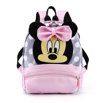 【CC】 Cartoon Baby Boys Minnie Children Schoolbag Kids