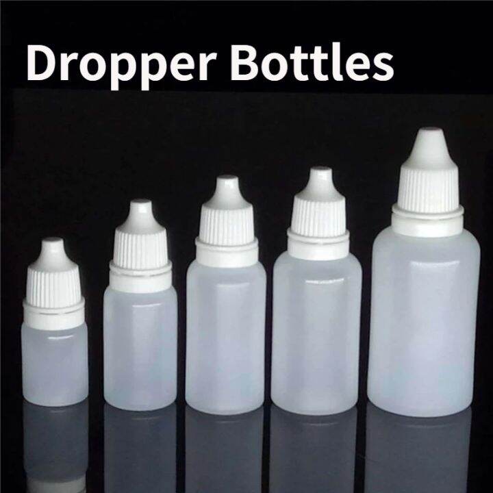 5/10/15/20/30/50 Extrudable Refillable Eye Drop Bottles Bottle Lazada PH