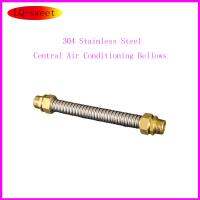 304 Stainless Steel Central Air Conditioning Bellows 1/2IN 3/4IN 1 Inch Double Outer Wire Copper Head Metal Hose DN15 20 25