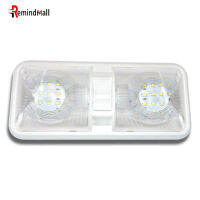 Rm【คลังสินค้าพร้อม】12V 6.8W 2835smd Led Rv โคมไฟเพดาน4000-4500K สวิตช์3ทางพร้อมเลนส์โคมไฟโดมที่ทนต่อการสึกหรออุปกรณ์ดัดแปลง1[สินค้าคงคลัง]