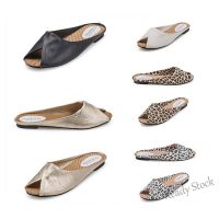 【Ready Stock】 ◑❦✓ C40 2023 GG Ready Stock Fashion Women Shoes Fashion Flats Leather Flats