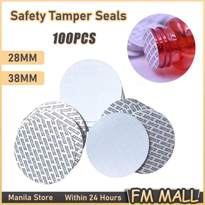 100PCS SelfAdhesive Foam Press Seal Tamper Cap Liners DIY Pressure