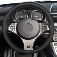 Customize DIY Micro Fiber Leather Car Steering Wheel Cover For BMW E83 X3 M Sport 2005 2006 2007 2008 2009 2010 Car Interior