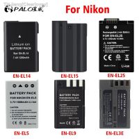 PALO 1pc EN-EL14 EN-EL15 EN-EL25 EN-EL5 EN-EL9 EN-EL3E en el14 en el15 en el25 en el5 en el9 en el3e Camera Batteries For Nikon new brend Clearlovey