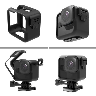เคสกรอบกันกระแทกโครงใส่กล้อง ZP ใช้ได้กับ Gopro Hero 11ขนาดเล็กสีดำอุปกรณ์เสริมกล้องแอคชั่นแคมเมรา