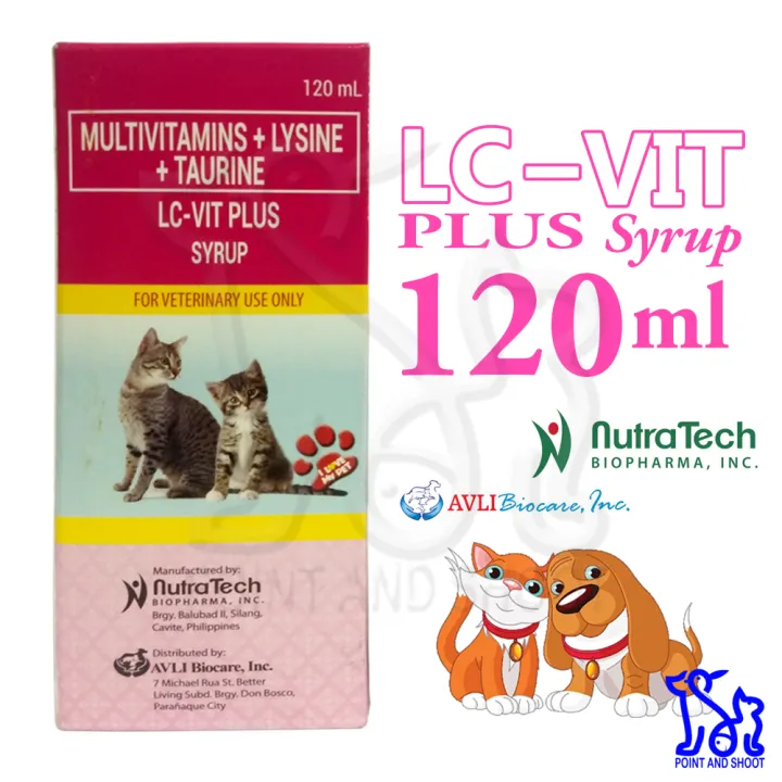 LC VIT PLUS for cats syrup 120ml Lazada PH