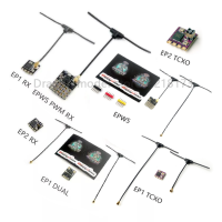 HappyModel ExpressLRS ELRS 2.4กรัม RX SX1280นาโนระยะยาวรับ PP EP1 EP2 RX EP1 TcxoEP2 TCXO สำหรับ RC เครื่องบิน