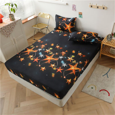 New 2021 Linens King Size Heart-shaped Fitted Bed Sheets Set For Double Bed Mattress Cover With Elastic 1 pcs Bedding