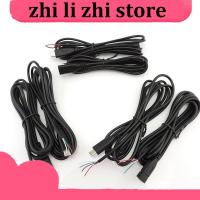 zhilizhi Store 2meter 2pin 4pin core Type-C Male Female diy Power Supply Extension repair Wire USB 2.0 Cable Charger Connector Plug Data line