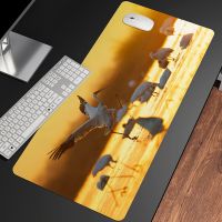 Animal Crane Mouse Pad Oversized National Tide Game Desk Pad Computer Pad Keyboard Pad Student Writing Desk Anime Mousepad