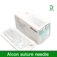 Alcon Eye Stitch Suture Line สายไนล่อนโพรพิลีนระงับสาย10-0เข็มคู่ไม้พายเข็ม