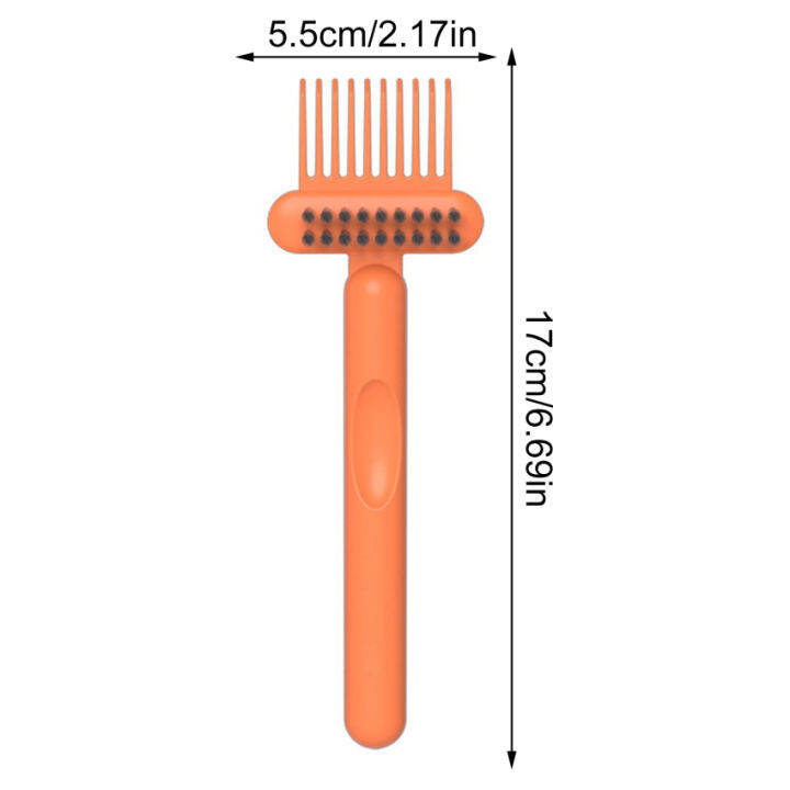 ใหม่หวีผมแปรงทำความสะอาด-remover-2-in1หวีทำความสะอาด-claw-เครื่องมือ-embedded-handle-เครื่องมือที่มีประโยชน์ทำความสะอาดหวีผมแปรง-accessories