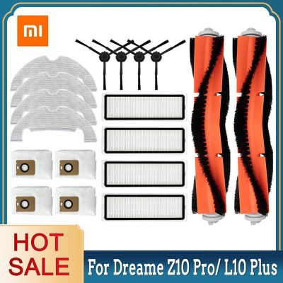 HOT LOZKLHWKLGHWH 576[มาแรง] ตัวกรองถุงเก็บฝุ่นสำหรับ Xiaomi Dreame Z10 Pro L10บวกผ้าถูพื้นหลักแปรงเครื่องดูดฝุ่นอะไหล่อุปกรณ์เสริมข้างสำหรับบ้าน