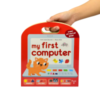 My first computer manually flipping through books for young children English toy books English original imported books