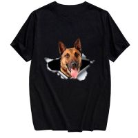 Malinois Cotton T-shirt Fashion s Summer Pet Dog Short Sleeve Harajuku Style T-shirt Men Casual Tee Drop Shipping XS-4XL-5XL-6XL