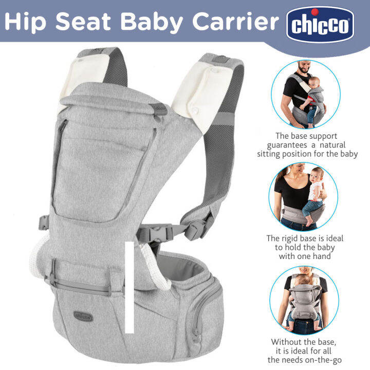 Chicco Baby Carrier with Hip Seat (Titanium) Lazada PH