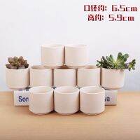 [COD] Succulent potted thumb pots 10 packs of breathable ceramic flower can be hand-painted rough pottery green plant meat clearance