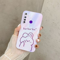 เคส Realme OPPO 5S กระต่ายน่ารักการ์ตูนหมีน่ารักพร้อมฝาครอบโทรศัพท์ลายการ์ตูนน่ารักข้าง Realme เคสนิ่ม TPU 5S