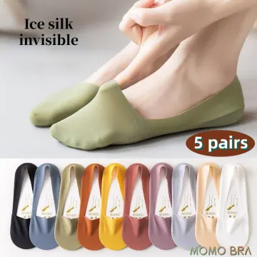 Shop 1pair Women Summer Five-finger Toe Socks Female Ultrathin With Silicon  Anti-skid Breathable Anti-friction Socks with great discounts and prices  online - Jan 2024