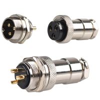 【DT】 hot  1set GX12 GX16 GX20 Air Aviation Connector 2/3/4/5/6/7/8/9/10/11/12/14/15Pin Panel Nut AV Power Plug Socket Core Wire Connector