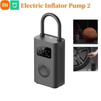 Xiaomi Mijia Electric Inflator Pump 2 Portable 2000mAh 150psi Max Basketball Tire Fast Inflation Air Compressor With Lighting