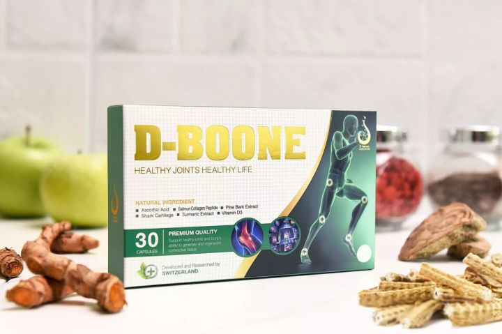 ดีบูน-ดีบูนเน่-dboone-ดีบูนแคปซูล-4-กล่อง-ผลิตภัณฑ์เสริมอาหาร-ดีบูนเม็ด-d-boone-สำหรับกระดูกและข้อ
