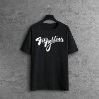 2023 NewFOO FIGHTERS Band Tshirt Collection Baju Band Tshirt Vintage ระบบประเภทใหม่ ไม้สีดำ ความเร็ว Moai