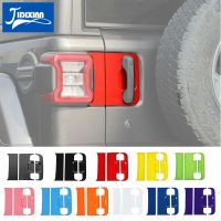 JIDIXIAN รถด้านหลังประตู Tailgate Handle ตกแต่งสำหรับ Jeep Wrangler JL 2018 2019 2020 2021 2022 2023รถอุปกรณ์เสริม