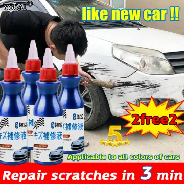 Car scratch repair wax