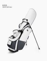 PGM Ladies Golf Stand Clubs Bag Men Travel Hard Case Cover Leather Bag Waterproof Lightweight Leather 2.2KG QB073