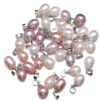 Jewelry Making Freshwater Pearl Rice Pearl Charms Pendants Diy - Wholesale 5pcs/lot - Aliexpress