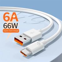 [นิยม] สาย USB USLION 6A สายเคเบิ้ล Type C สำหรับ Huawei Samsung Xiaomi Honor Supercharge 66วัตต์ชาร์จเร็ว USB-C สายชาร์จแบตเตอรี่ชนิด C