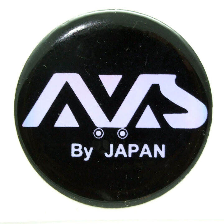 สติ๊กเกอร์ติดดุมล้อ-สติกเกอร์เรซินโลโก้-avs-by-japan-ขนาด-39mm-1-ชุดมี-4-ชิ้น