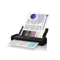 Epson DS-320 Mobile Scanner with ADF: 25ppm, Twain &amp; ISIS Drivers, 3-Year Warranty