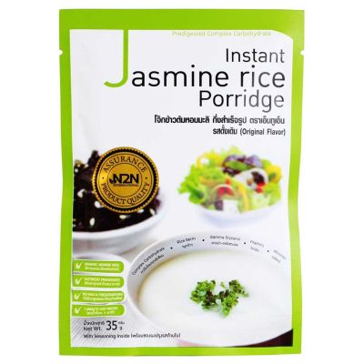 N2N โจ๊กข้าวต้มหอมมะลิชงสำเร็จ รสดั้งเดิม ออร์แกนิก 1 ห่อ Jasmine Rice Original Porridge (1 x 35gm)