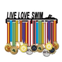 Medal Hanger SO SHE DID For Swimming Medal Display Rack Sport Storage Holder for Medal Holder Organizer With Hooks Dropshipping