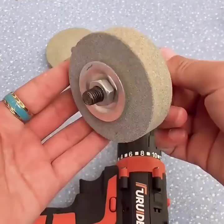 Hand Electric Drill To Grinder Machine Sander Conversion Head Set