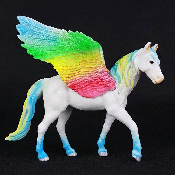 born-child-solid-simulation-animal-model-toy-god-horse-unicorn-tianma-pegasus-model-toys-gifts