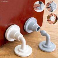 ✐ ABS Silicone Door Stopper Non Punching Sticker Hidden Door Holders Self Adhesive Door Stop Wall Protectors