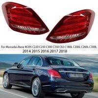 Car Tail light assembly For Mercedes Benz C Class W205 C300 C250 C350 C220 C180L C200L 2014-2018 Auto Turn signals Brake lights