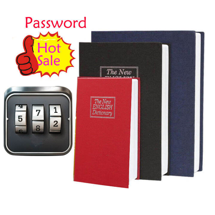 Safety Storage Box, Dictionary Secret Safe Can with Security
