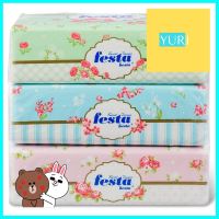 กระดาษเช็ดหน้าซอฟแพ็ค เฟสต้า 150 แผ่น แพ็ค 3FACIAL TISSUE FESTA 150SHEET PACK3 **ขายดีที่สุด**