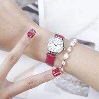 Girls og Quartz Casual Watch Korean Small Plate Wrist Watches Thin Strap 1pc