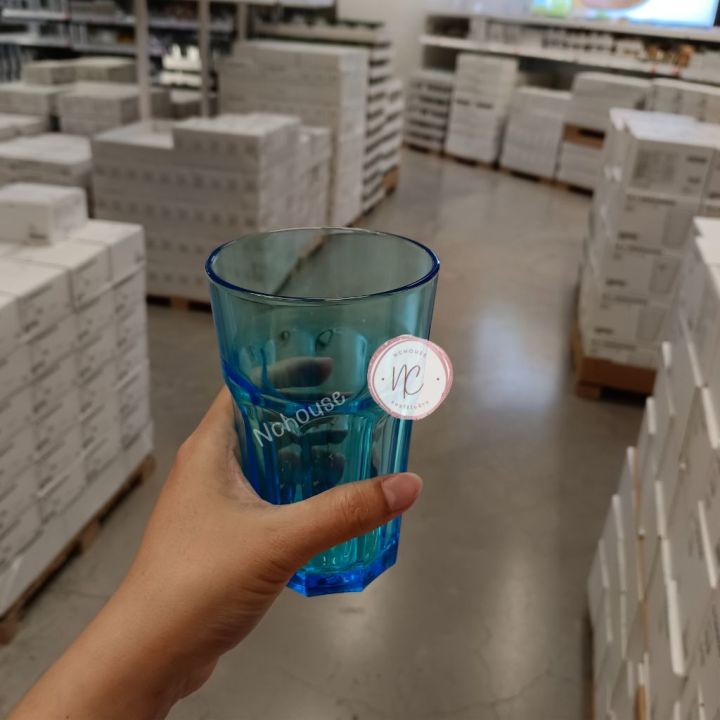 แก้ว-ikea-แก้วน้ำ-แก้วกระจกนิรภัย-ทนทาน-ใส่ได้ทั้งร้อนและเย็น-1-ใบ-drinking-glass-อิเกีย-แท้