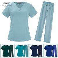 Pet Hospital Clinical Workwear High Quality Medical Uniforms Surgical Set Women Pharmacy Work Clothes Unisex Nursing Accessories