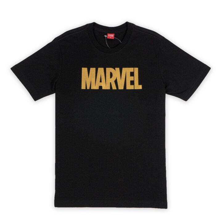 dsl001-เสื้อยืดผู้ชาย-marvel-logo-t-shirt-เสื้อมาร์เวลผู้หญิงและผู้ชาย-ลายโลโก้มาร์เวล-เสื้อผู้ชายเท่ๆ-เสื้อผู้ชายวัยรุ่น