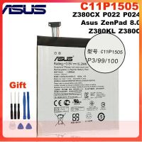 แบตเตอรี่แท้ Asus ZenPad 8.0 Z380KL Z380C Z380CX P022 P024 C11P1505 แท็บเล็ต4000MAh แบตเตอรี่ + เครื่องมือฟรี