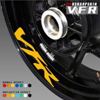 Motorcycle inner rim decorative logos and decals reflective protective stickers multi-color film for HONDA VFR vfr 800 750 1200