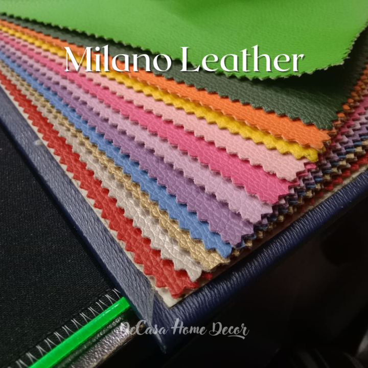 Milano Leather High Quality Leatherette Fabric Durable Waterproof for